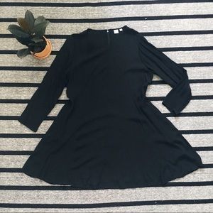 Long Sleeve Black Dress